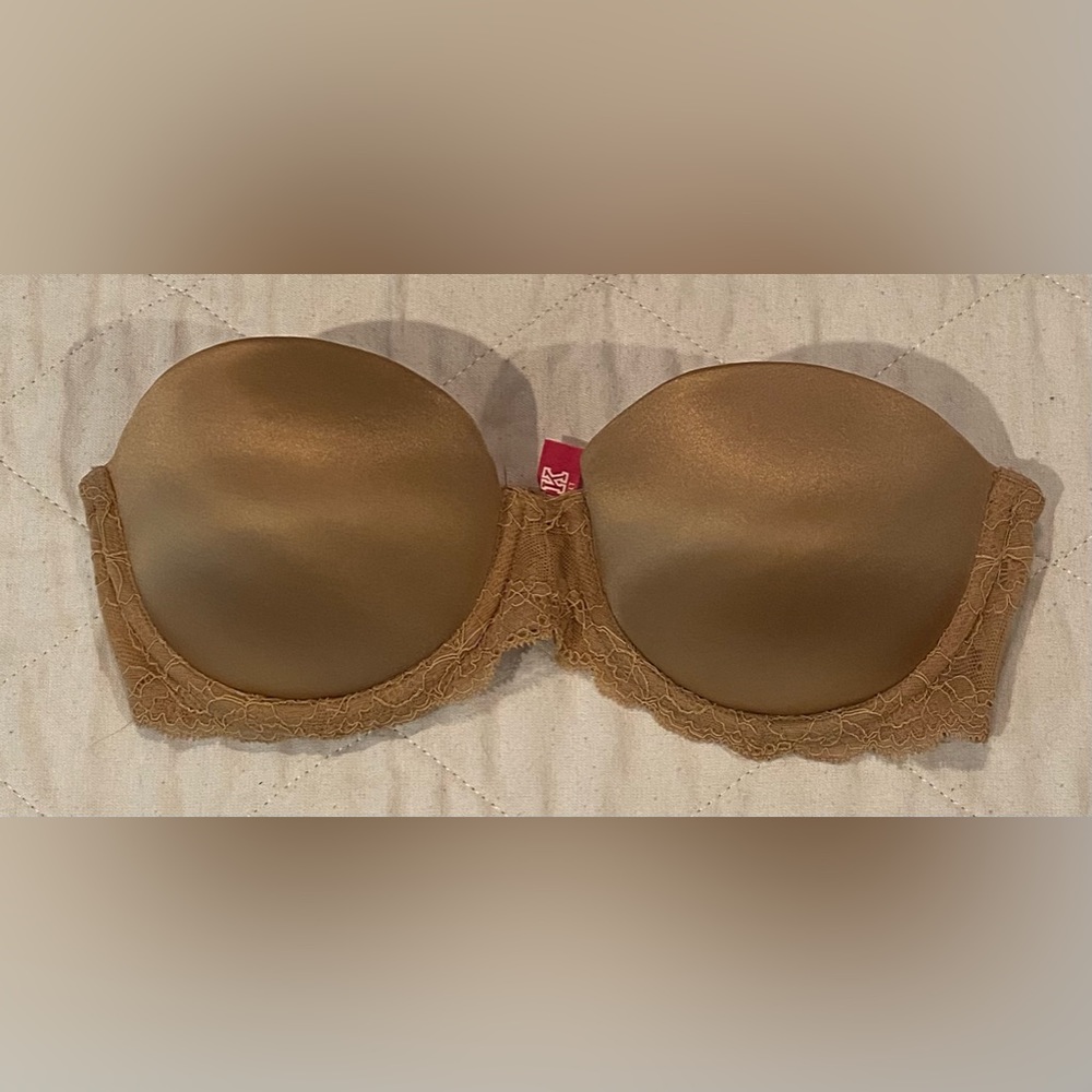 Victoria’s Secret “Pink” Strapless push-up bra, Size 34B